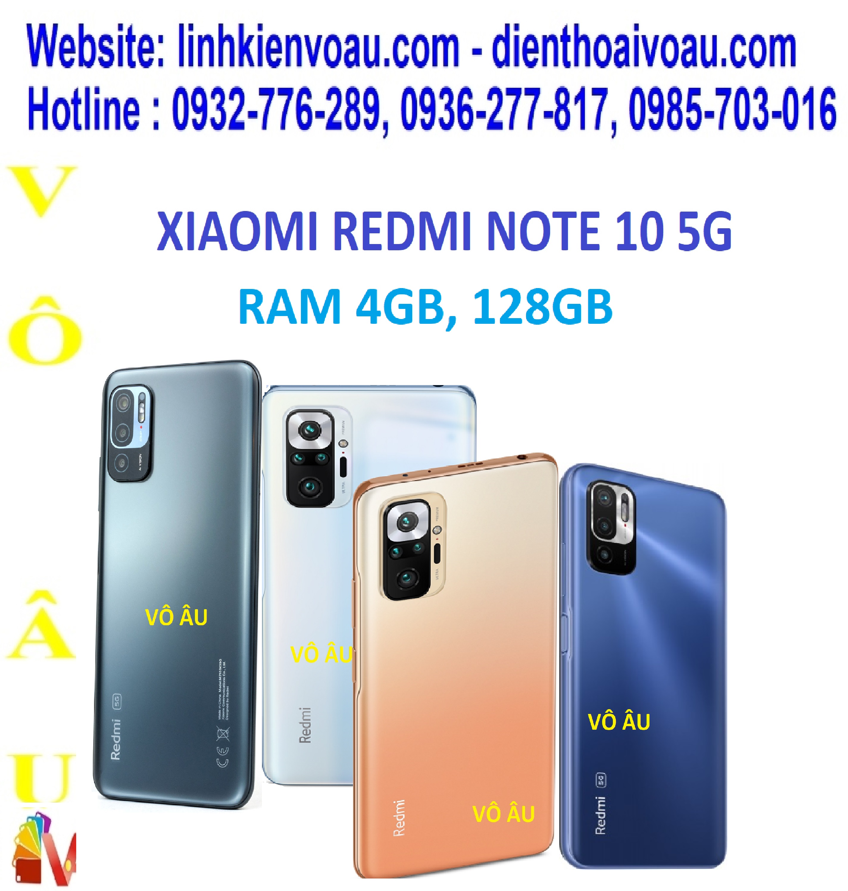 XIAOMI REDMI NOTE 10 5G RAM 4GB, 128GB