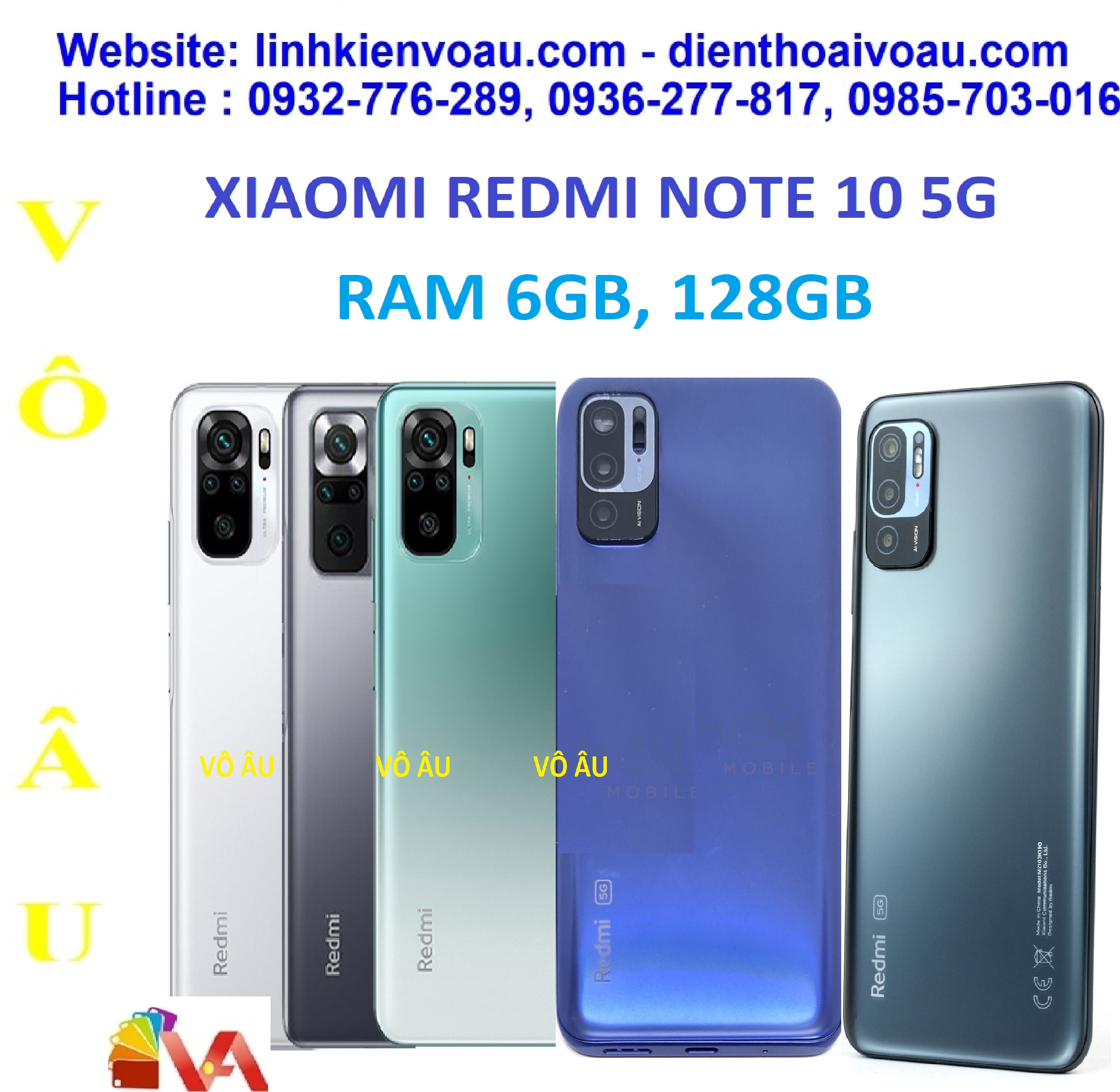 XIAOMI REDMI NOTE 10 5G, RAM 6GB, 128GB