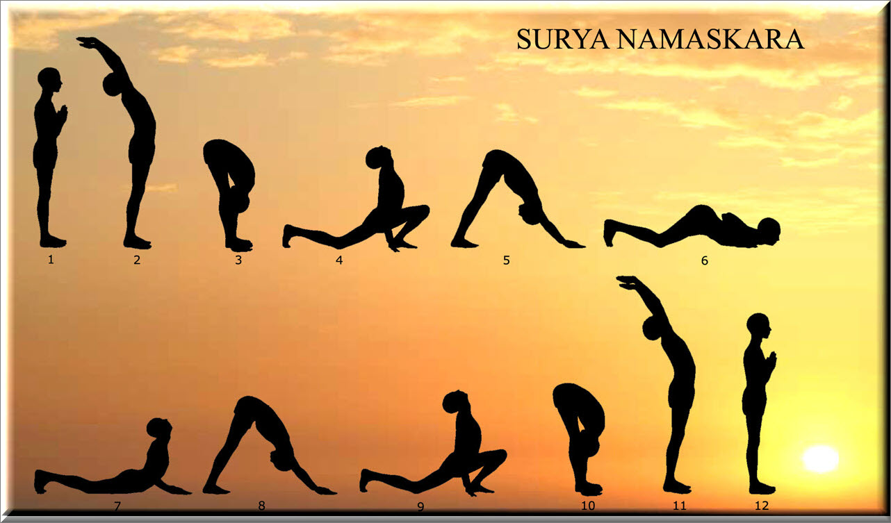 Surya Namaskar Yoga là gì? Thời gian lí tưởng để thực hiện bài tập Surya Namaskar