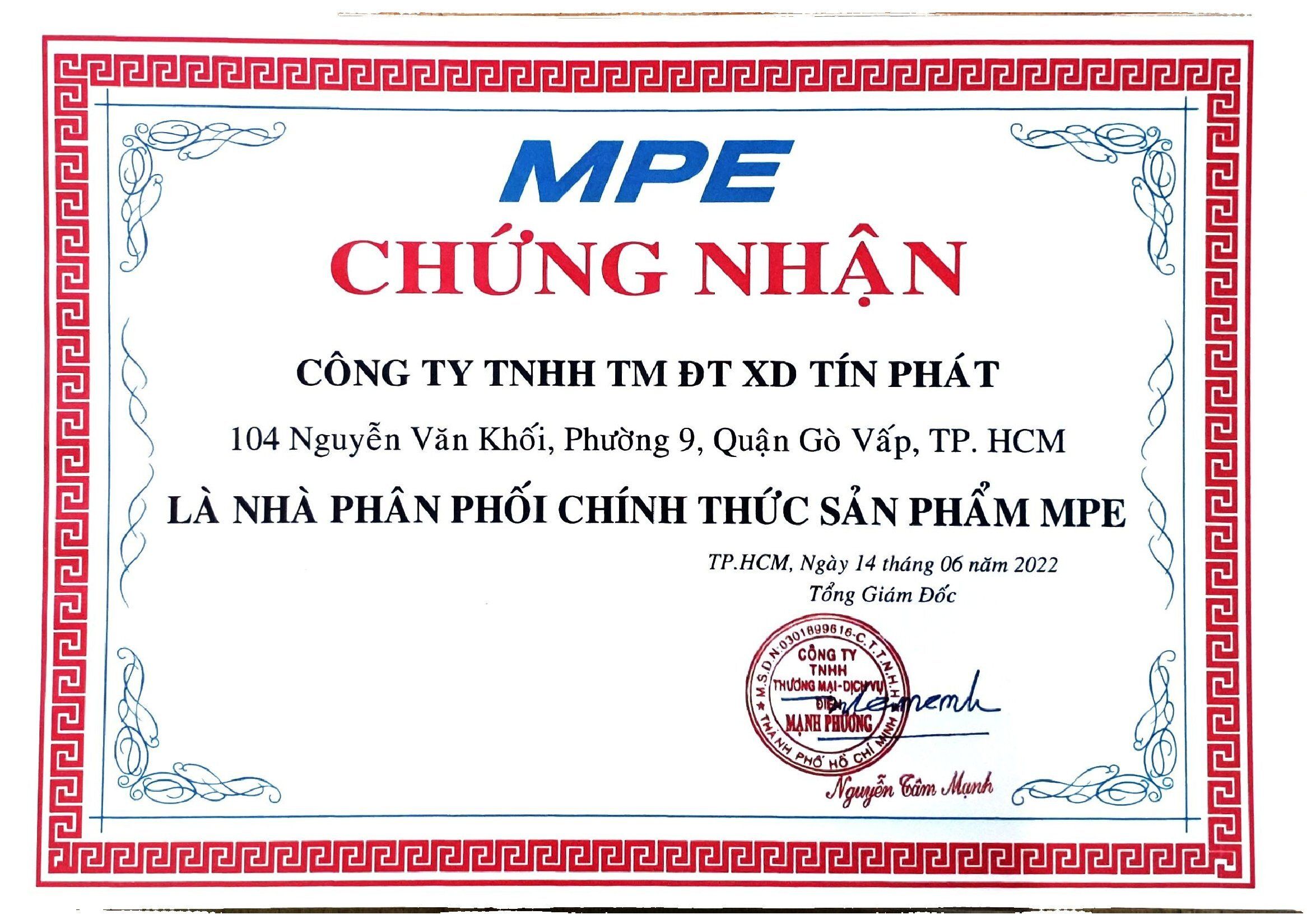 Nhà phân phối chính thức Đèn Led và Thiết bị điện MPE chính hãng tại Tp.HCM