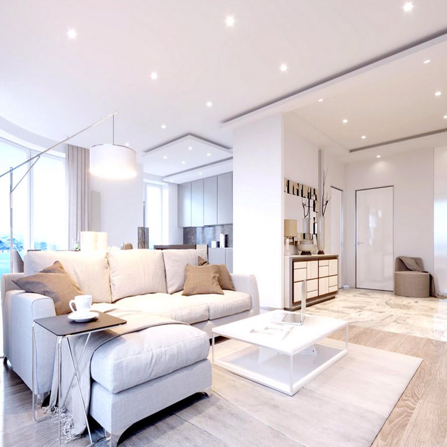 MÁCH BẠN CÁCH KẾT HỢP SỬ DỤNG ĐÈN LED DOWNLIGHT ÂM TRẦN CHO KHÔNG GIAN SỐNG HOÀN HẢO