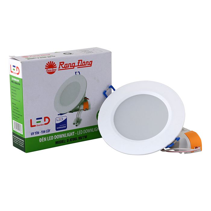 Hướng dẫn chi tiết cách lắp đặt đèn led downlight âm trần Rạng Đông