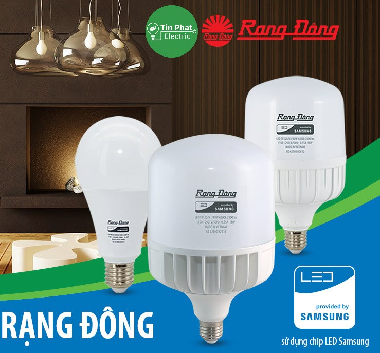 Nhà phân phối Đèn led cao cấp Rạng Đông chính hãng, giá tốt nhất tỉnh Kiên Giang