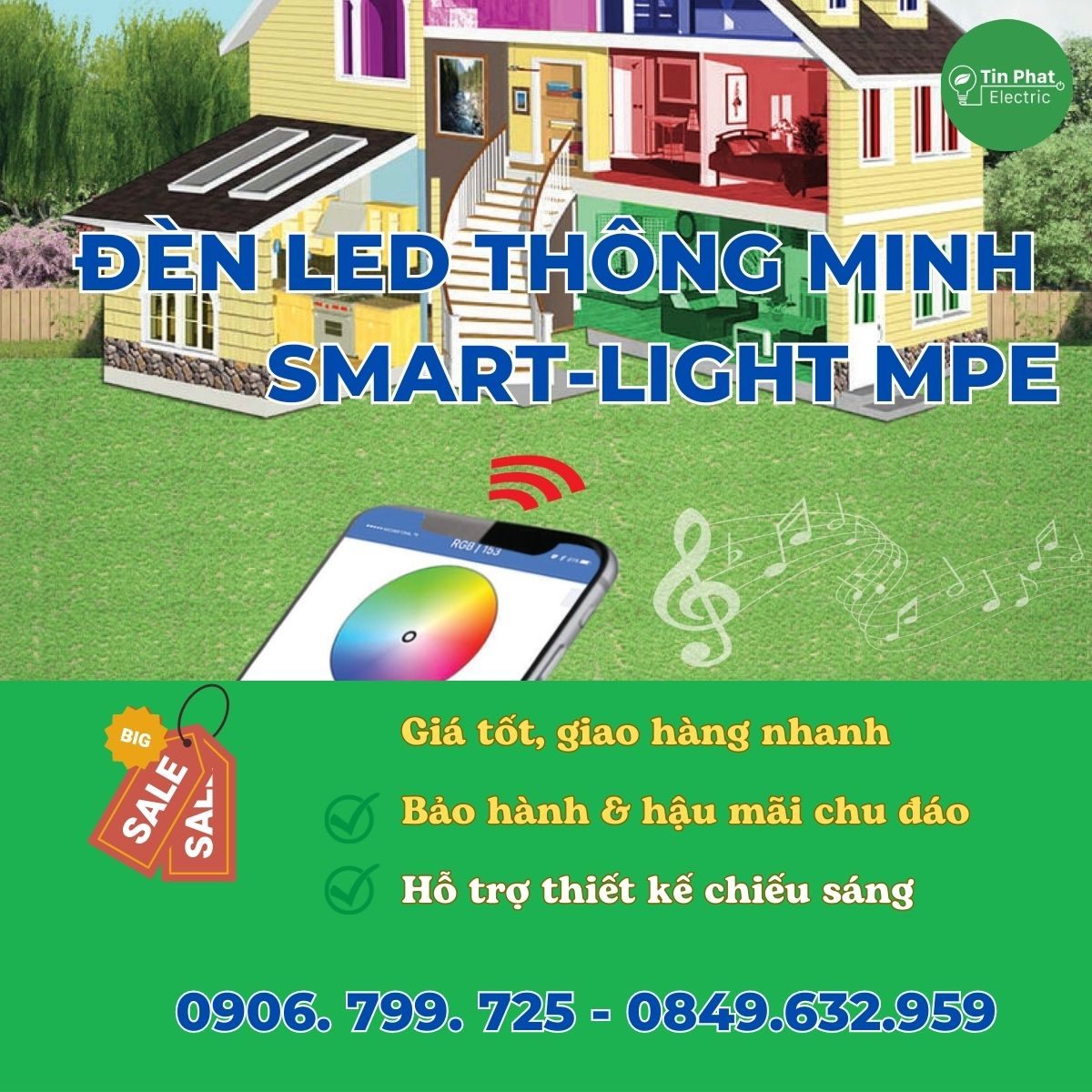 Đèn led thông minh MPE - Bảng giá MPE 2023