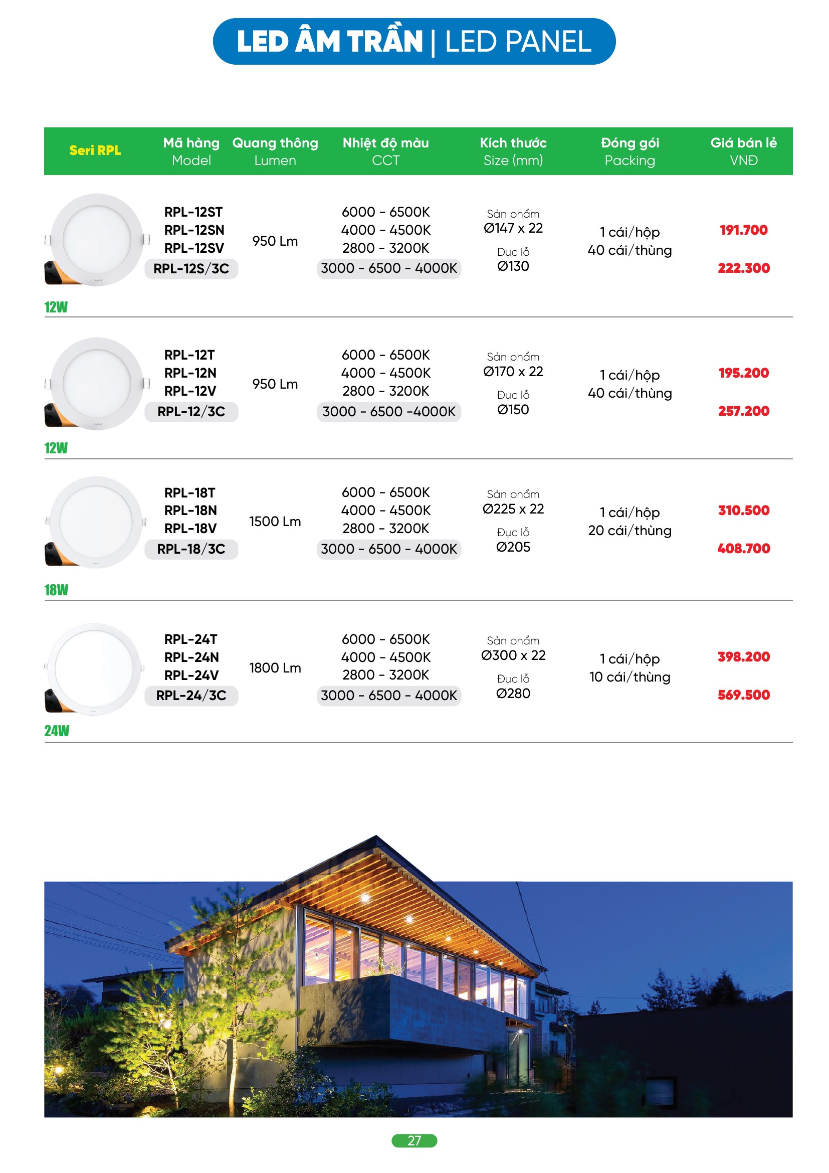 Mua đèn LED âm trần cần lưu ý gì để dùng bền và tiết kiệm điện?