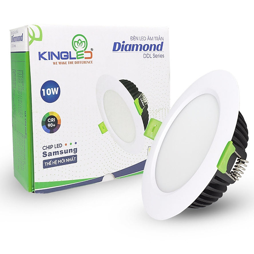 Đèn Âm Trần Diamond 10W (DDL-10SS) KINGLED