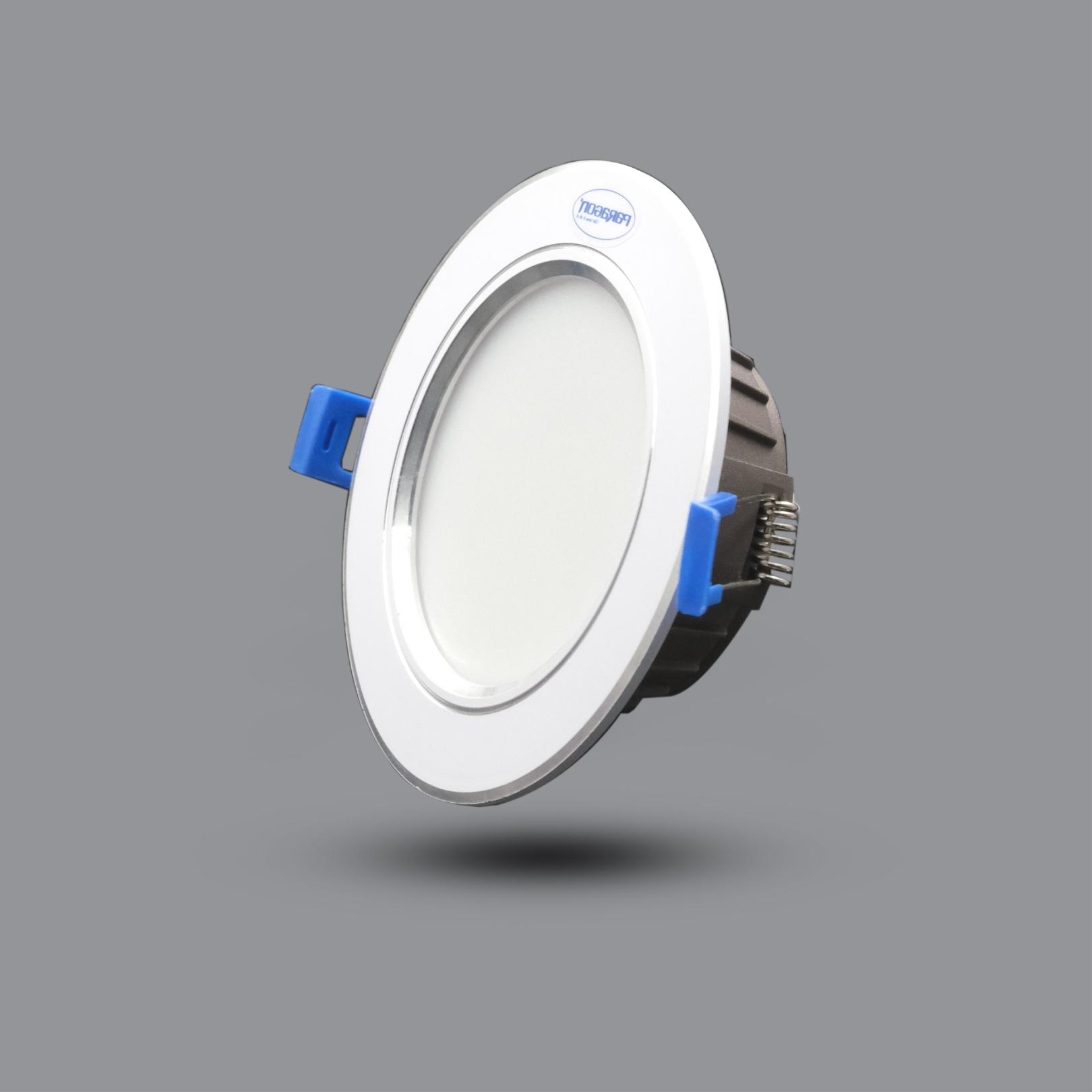 ĐÈN LED DOWNLIGHT VIỀN BẠC 9W ÂM TRẦN ĐỔI 3 MÀU RRDF110L9/CCT