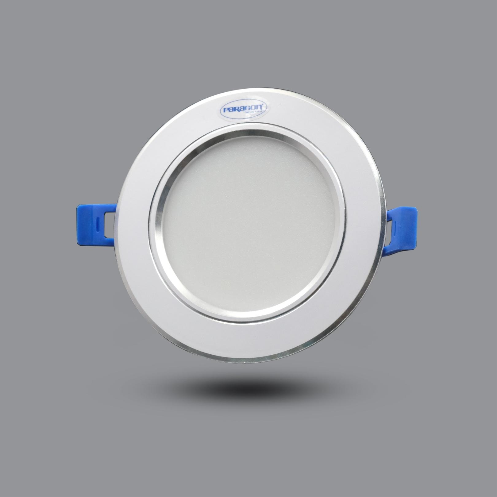 ĐÈN LED DOWNLIGHT VIỀN BẠC 7W ÂM TRẦN ĐỔI 3 MÀU RRDF100L7/CCT