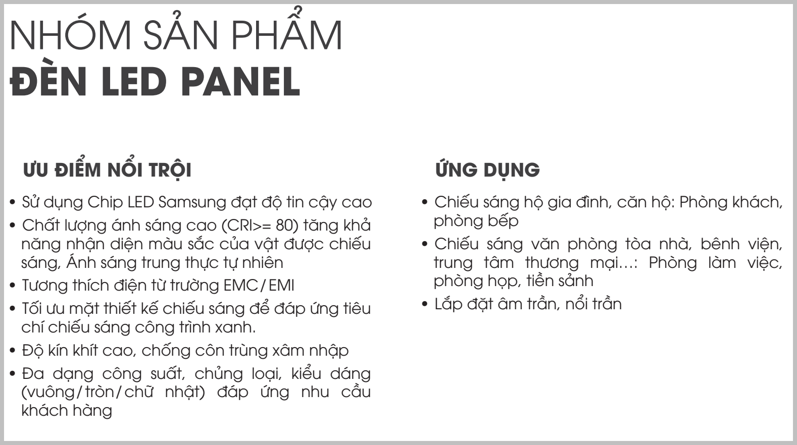 Đèn Led Âm Trần Panel tròn Rạng Đông PT04.V2 110/7W 3000K