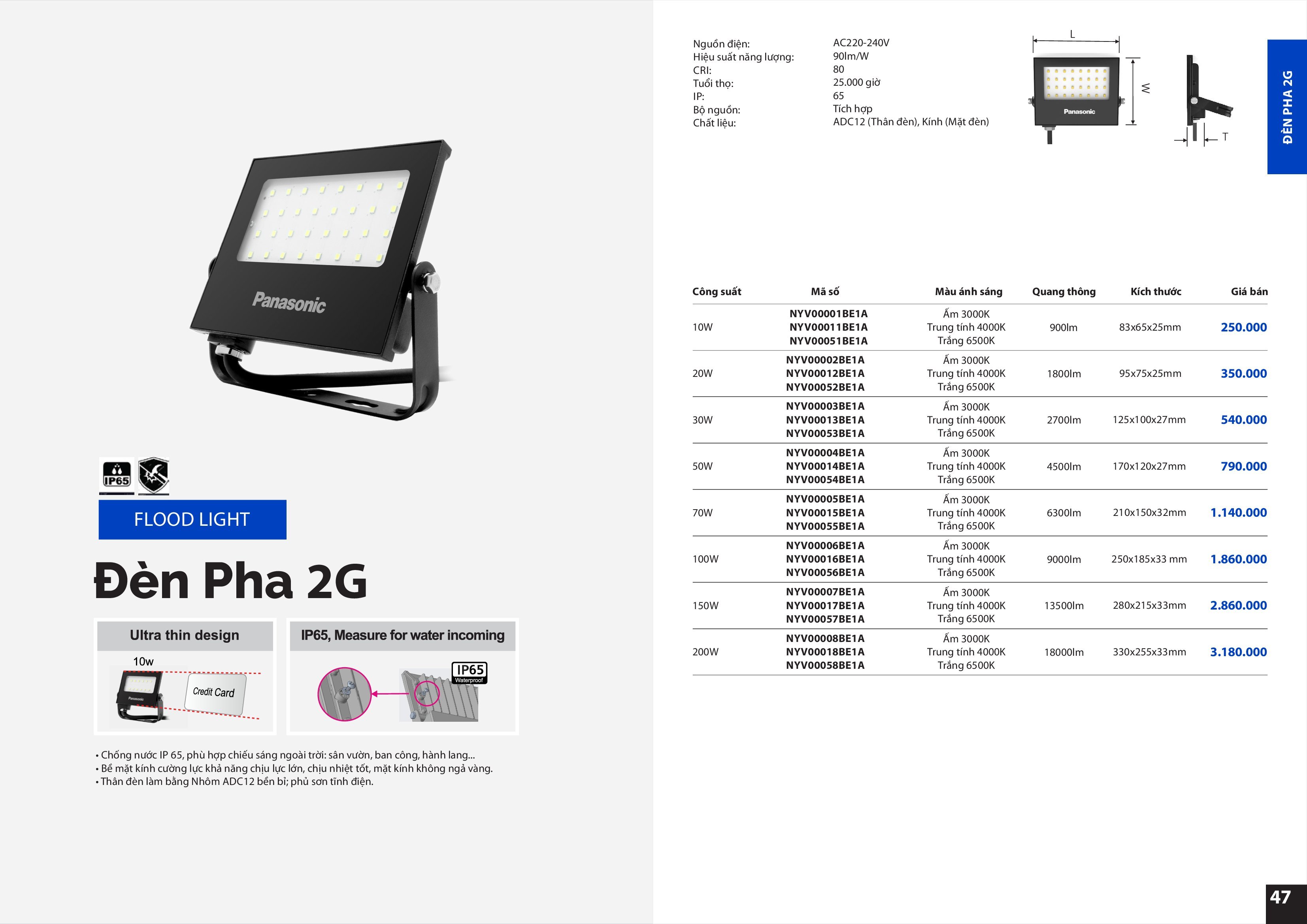 Panasonic Lighting Catalogue - 2022