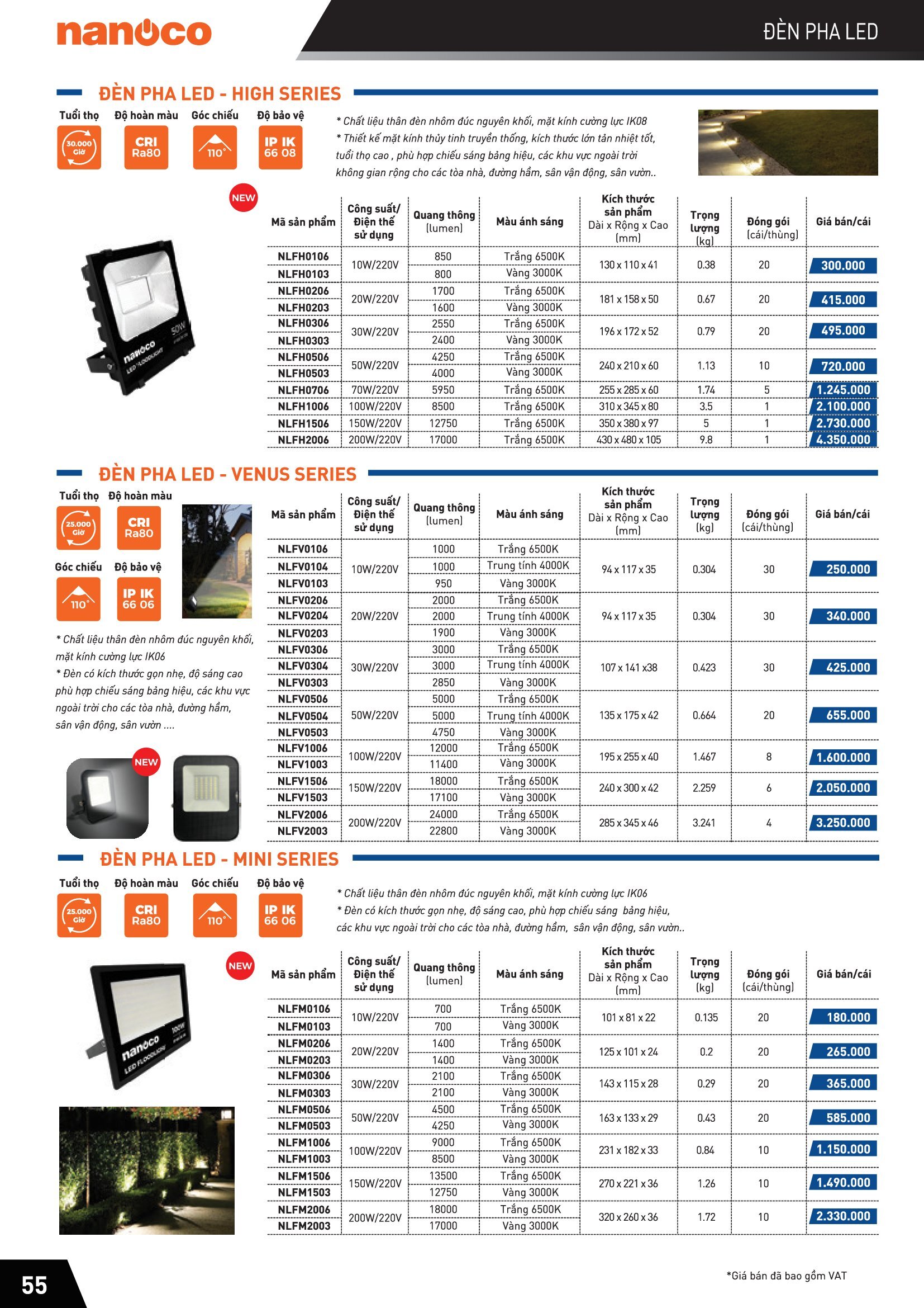 Đèn Led Slim Downlight siêu mỏng ( CATALOGUE )
