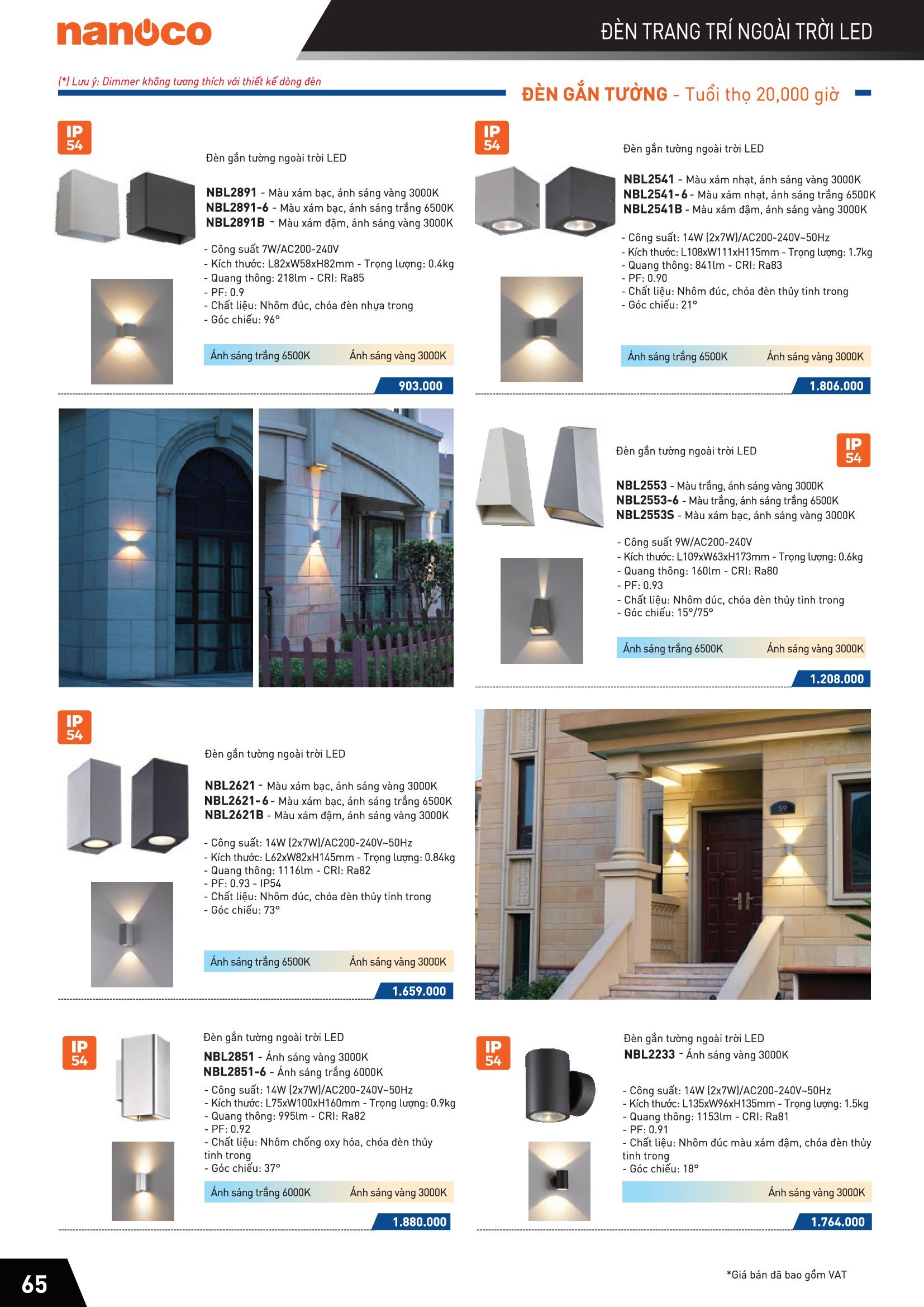 Đèn Led Slim Downlight siêu mỏng ( CATALOGUE )
