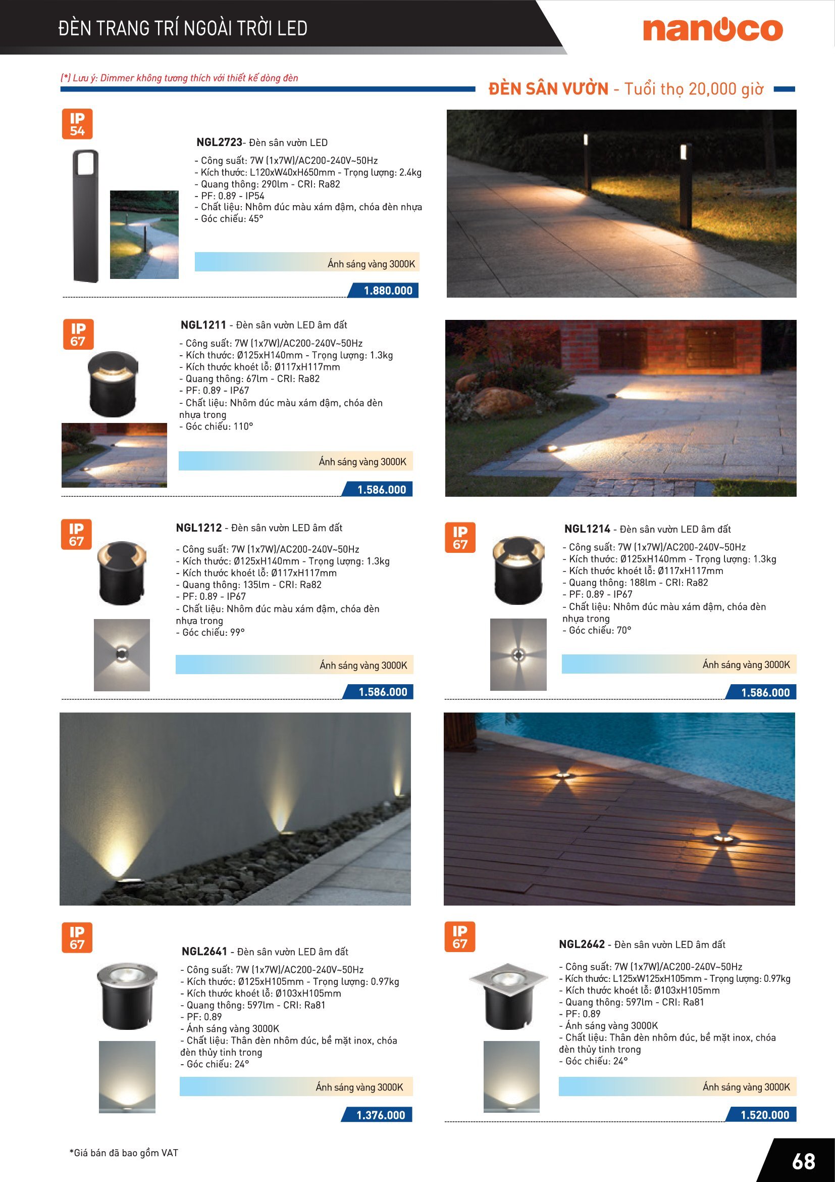 Đèn Led Slim Downlight siêu mỏng ( CATALOGUE )