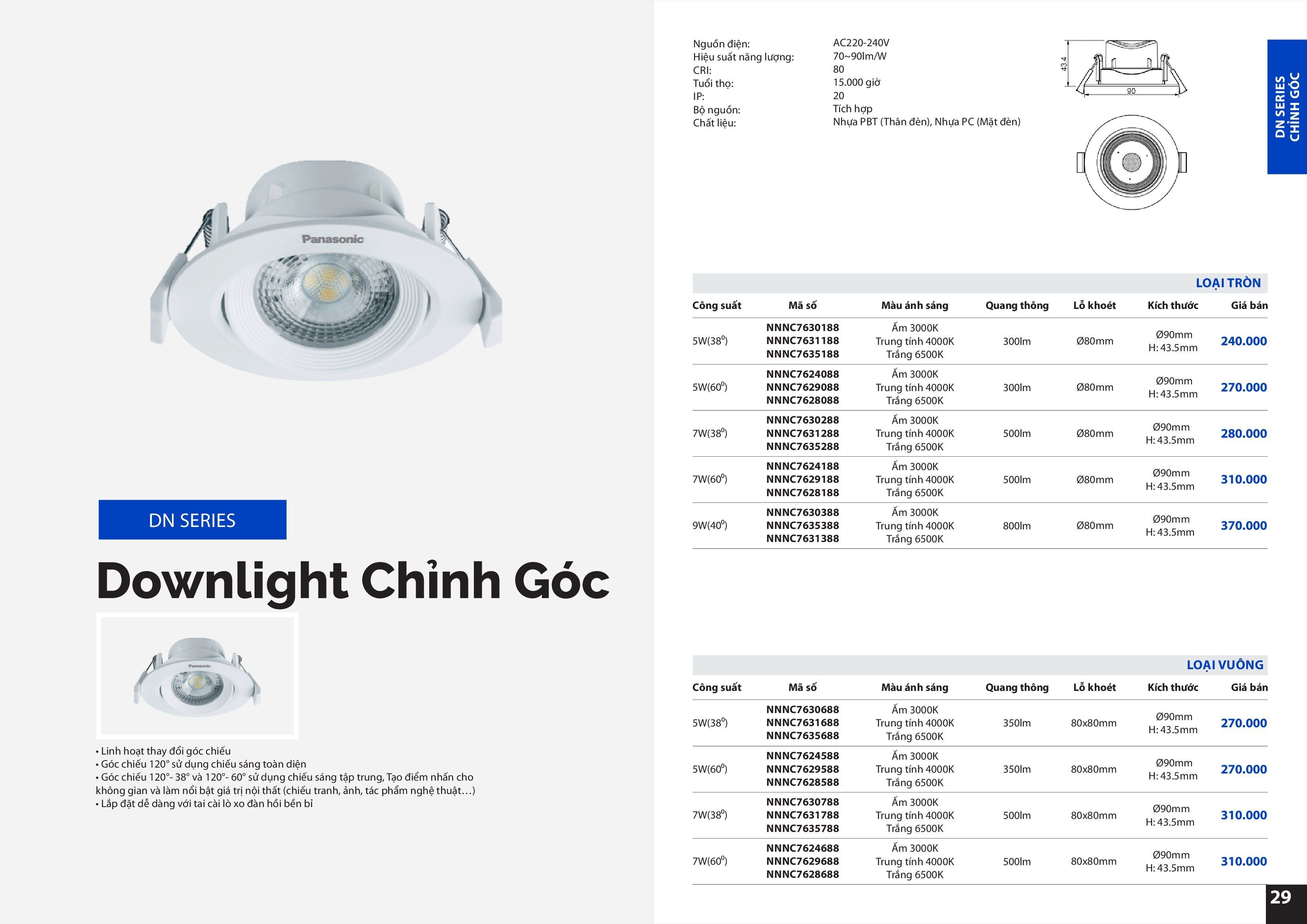 Panasonic Lighting Catalogue - 2022