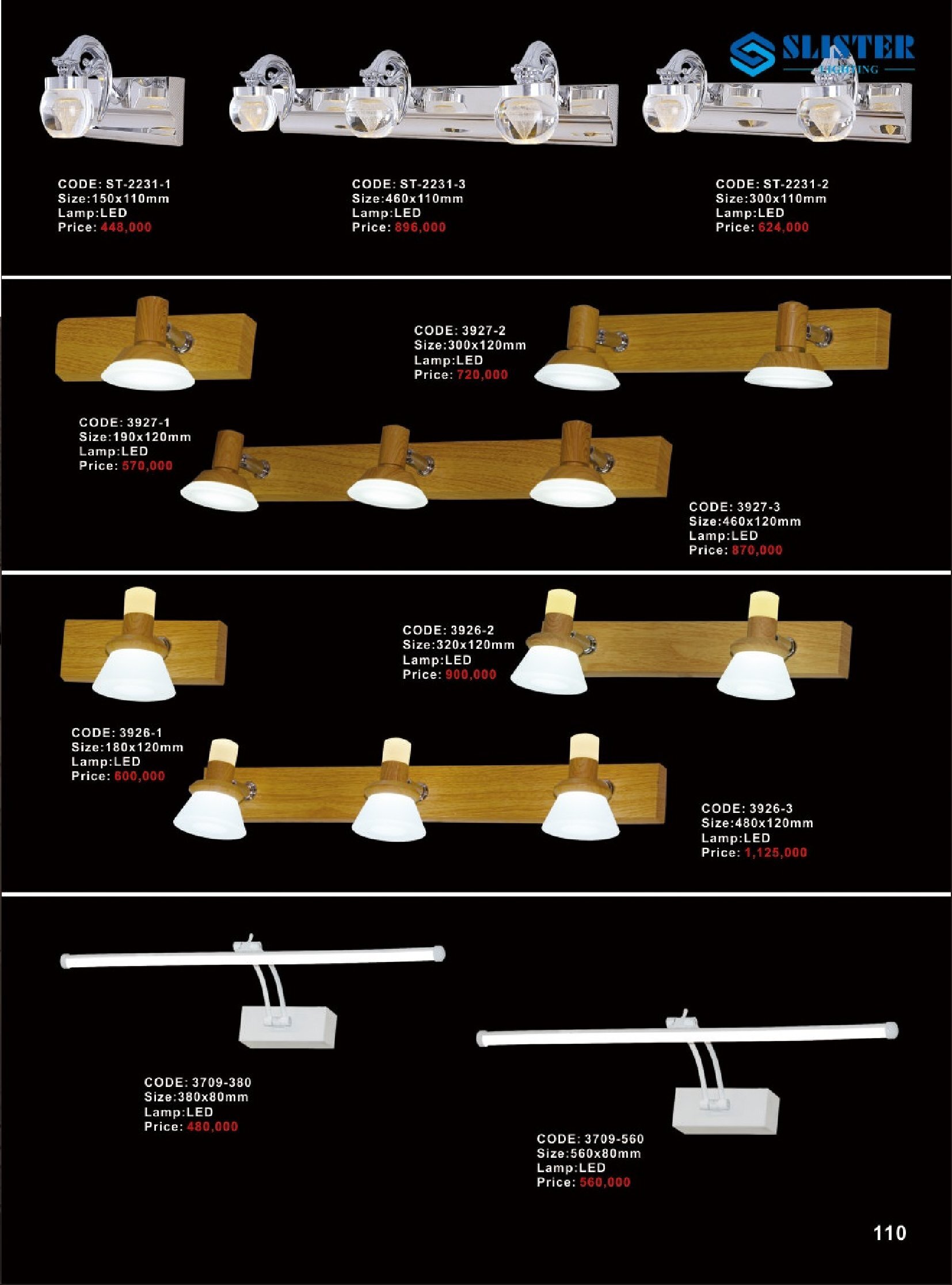 110 SLISTER B ( ĐÈN TRANG TRÍ SLISTER LIGHTING )