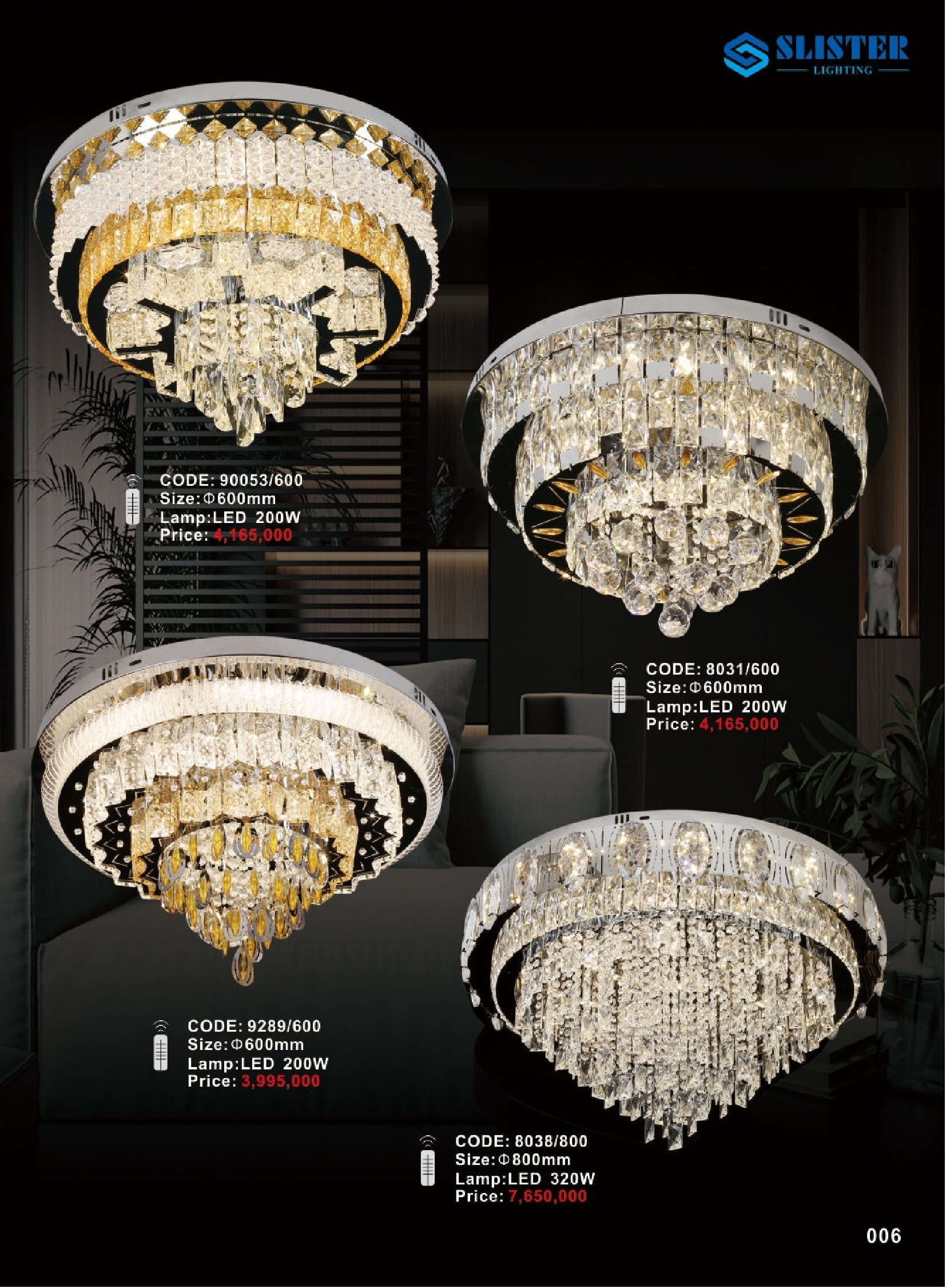 6 SLISTER B ( ĐÈN TRANG TRÍ SLISTER LIGHTING )