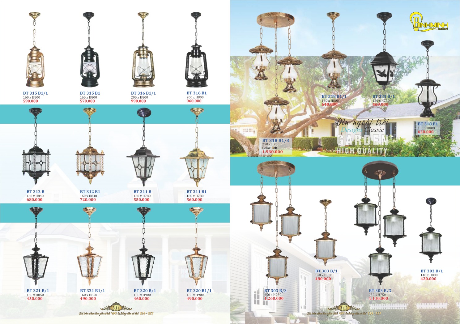 156 - BÌNH MINH LIGHTING CATALOGUE 2023