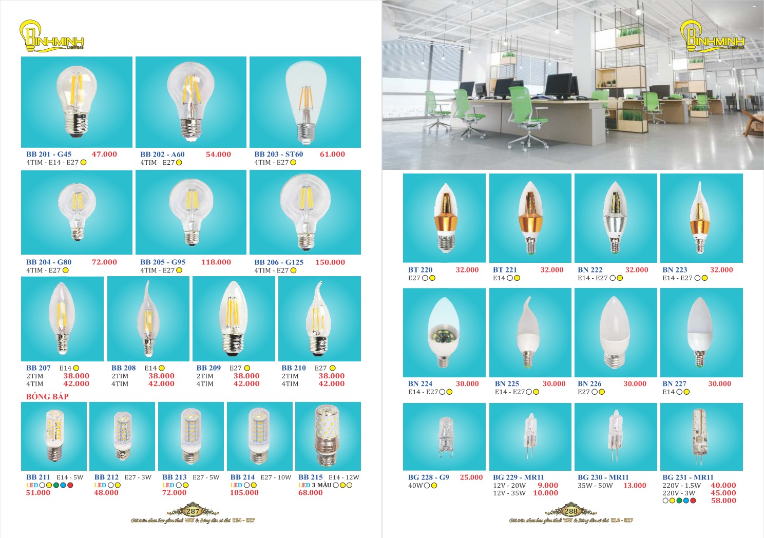 144 - BÌNH MINH LIGHTING CATALOGUE 2023