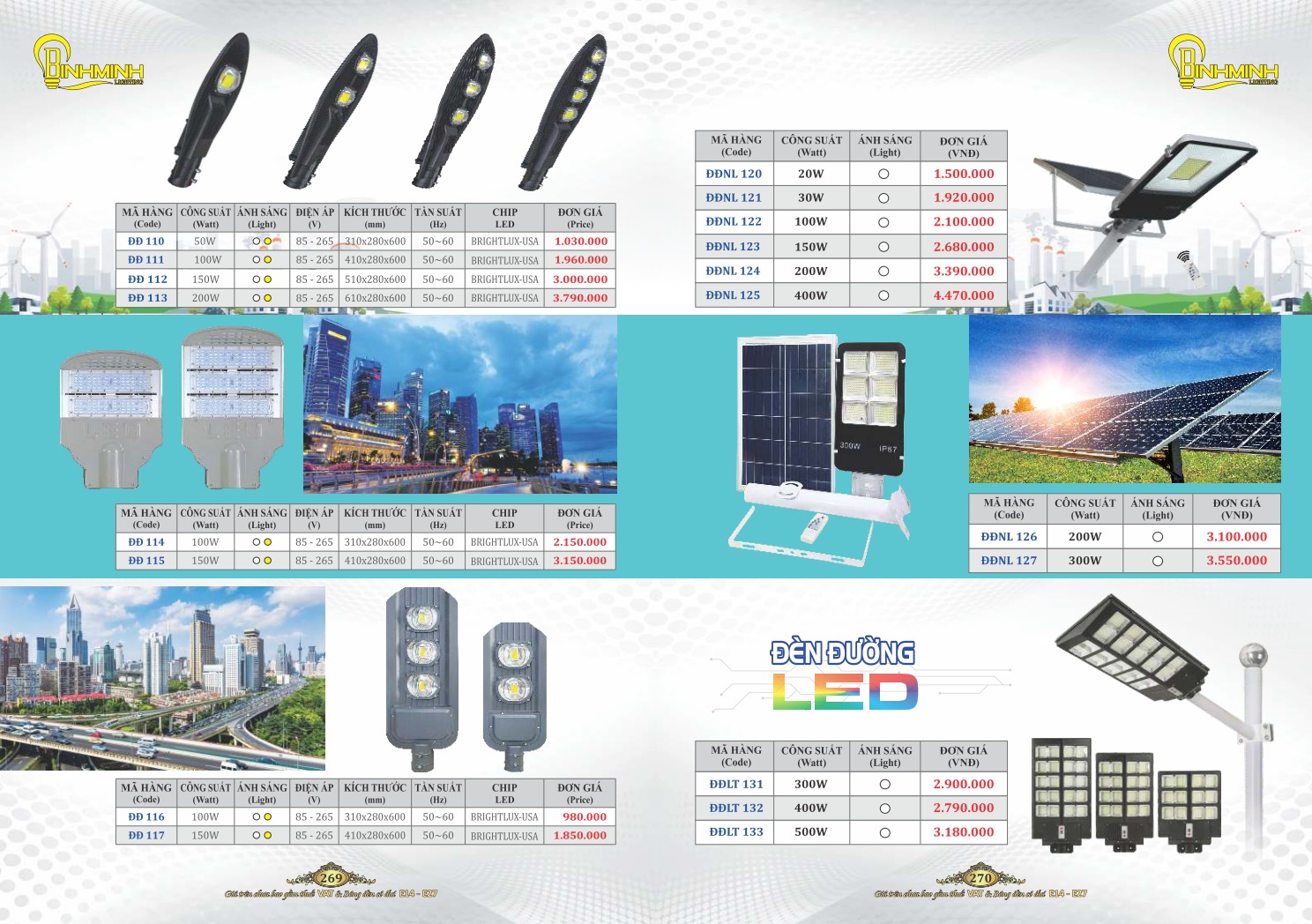 135 - BÌNH MINH LIGHTING CATALOGUE 2023