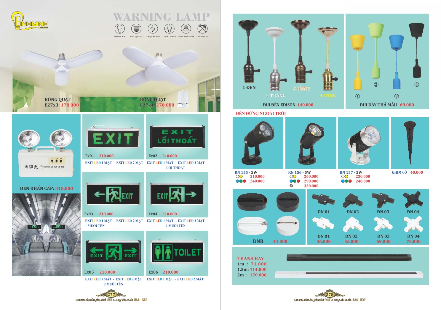 139 - BÌNH MINH LIGHTING CATALOGUE 2023