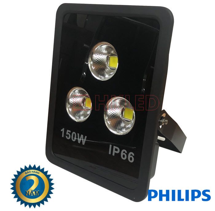 Đèn pha ly 150w IP66, Chip Lumileds Philips SMD 3030, Nguồn PHILIPS, Ánh sáng Trung Tính 4000K