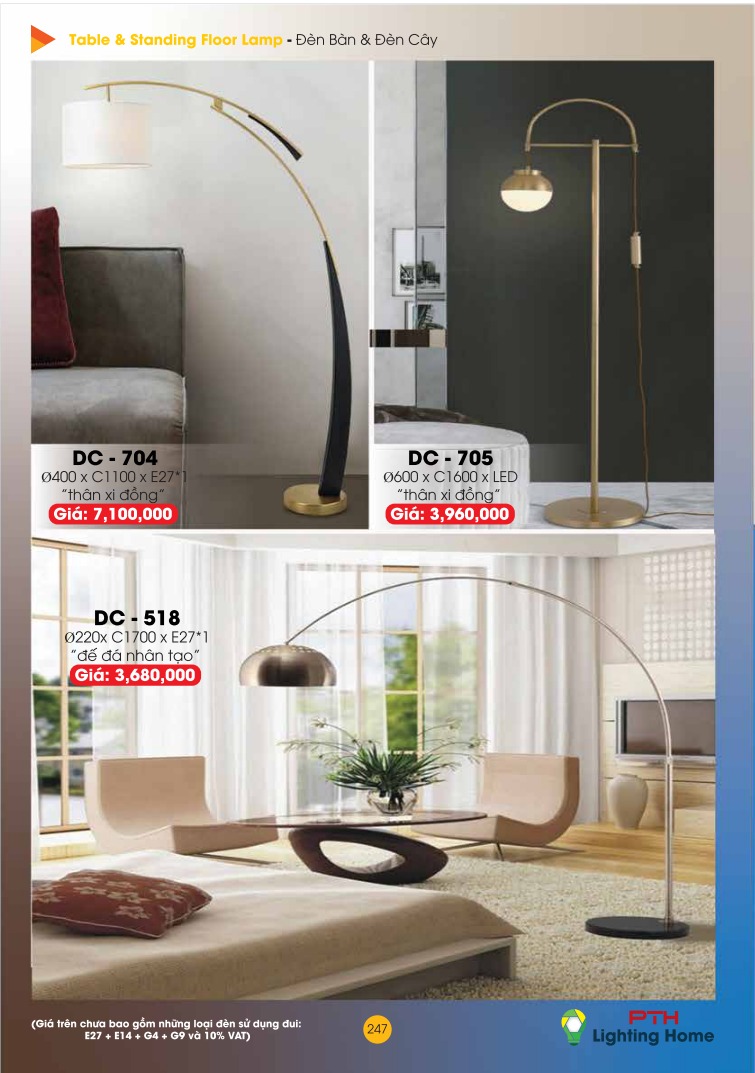 247 Đèn Bàn, Đèn Cây Lighting Home