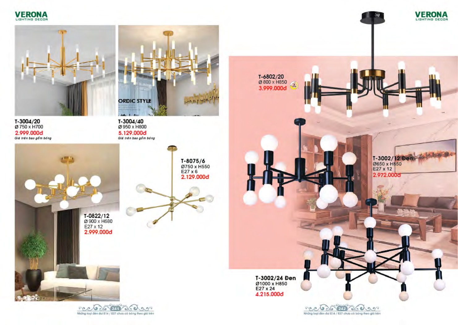 VERONA LIGHTING DECOR CATALOGUE 2023