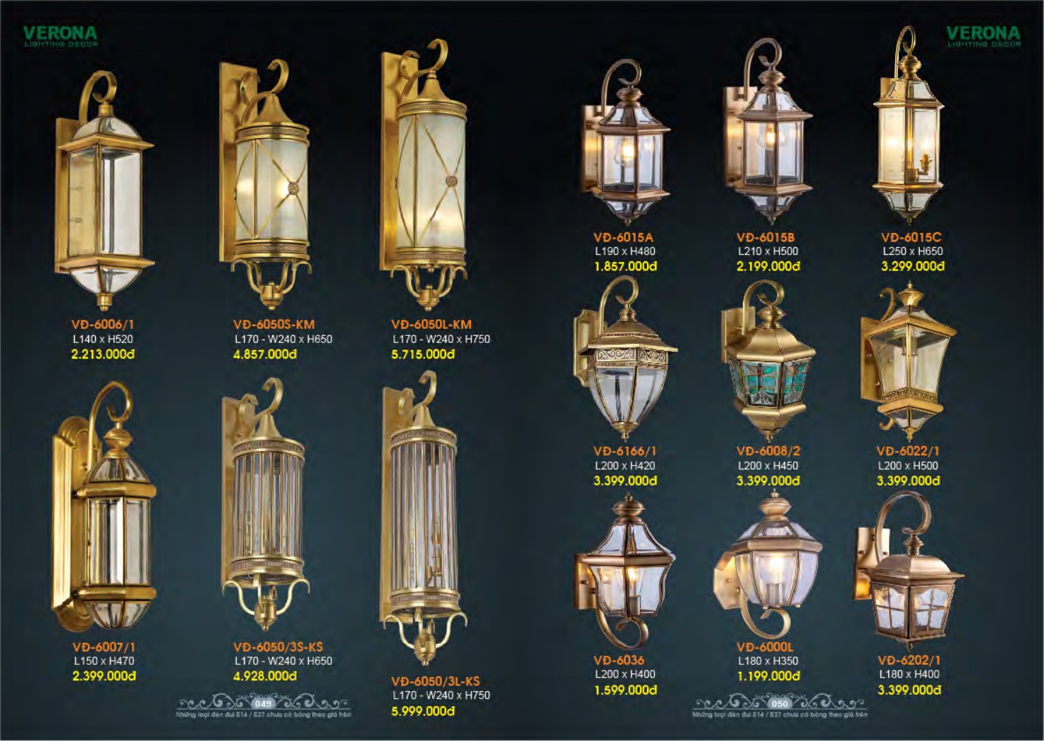 VERONA LIGHTING DECOR CATALOGUE 2023