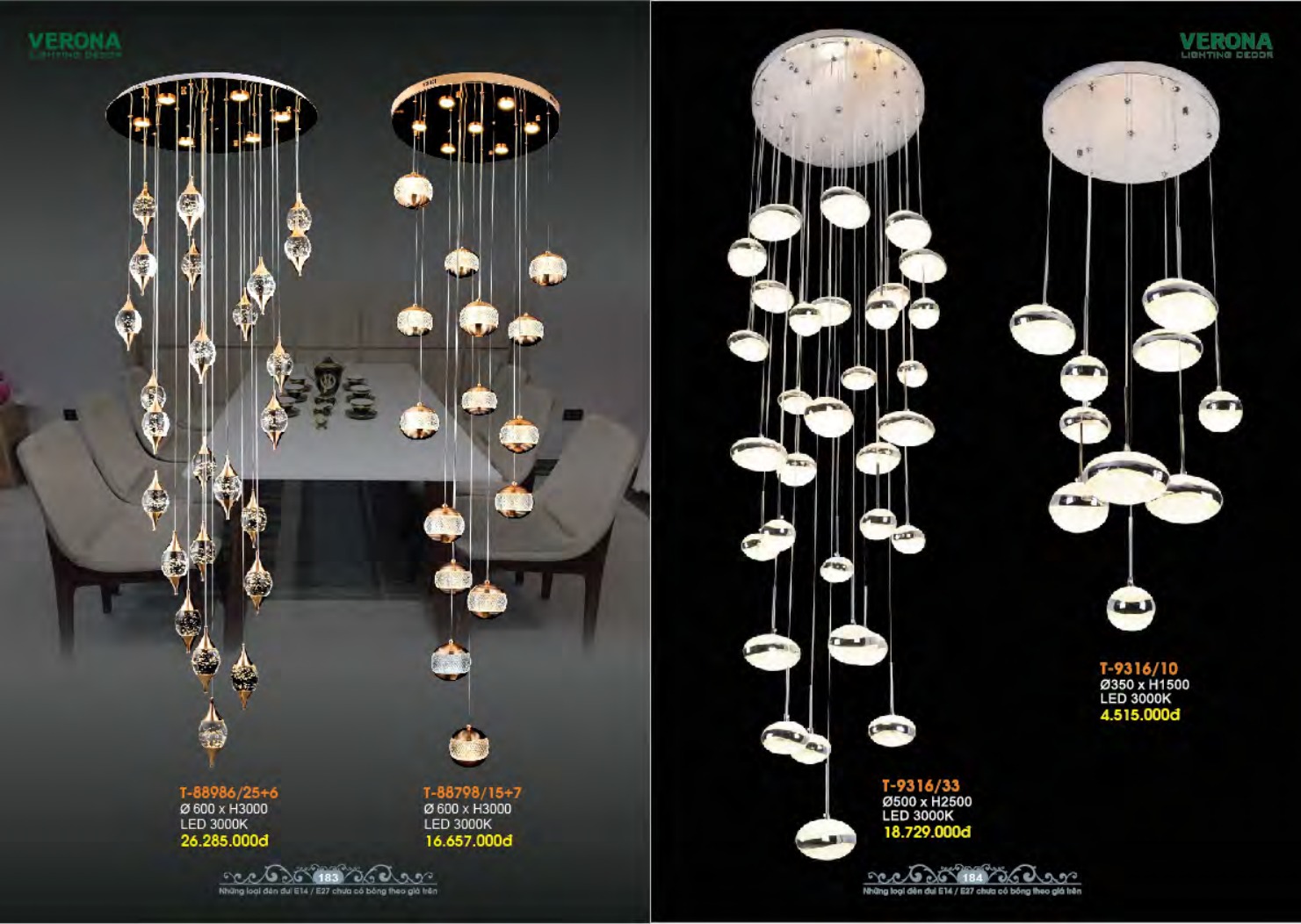 VERONA LIGHTING DECOR CATALOGUE 2023