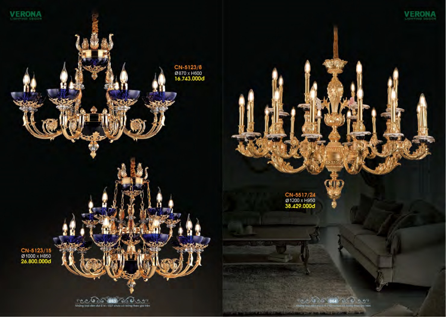 VERONA LIGHTING DECOR CATALOGUE 2023