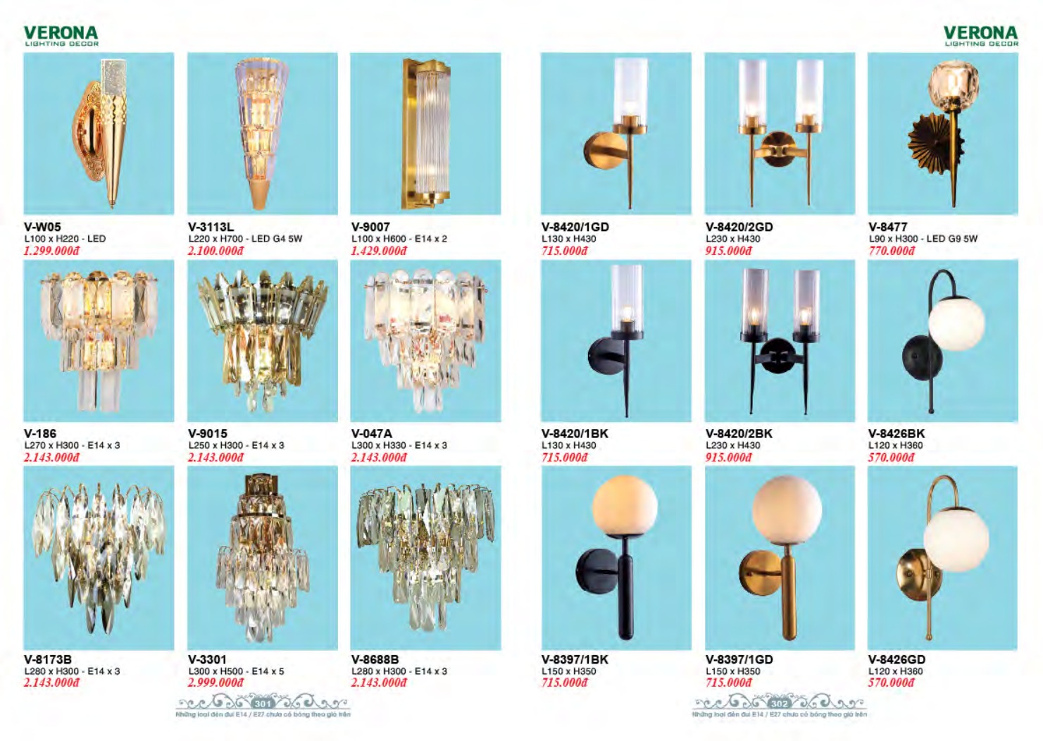 VERONA LIGHTING DECOR CATALOGUE 2023