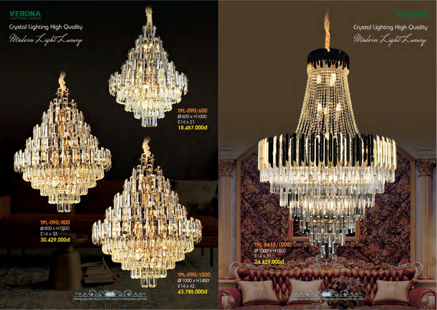 VERONA LIGHTING DECOR CATALOGUE 2023