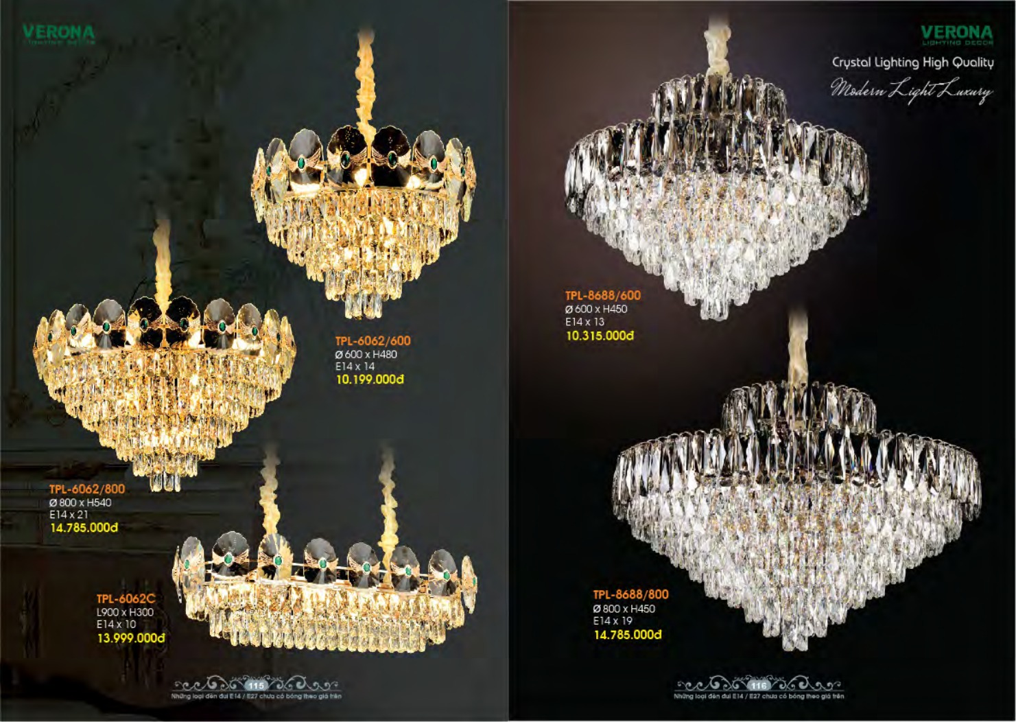 VERONA LIGHTING DECOR CATALOGUE 2023