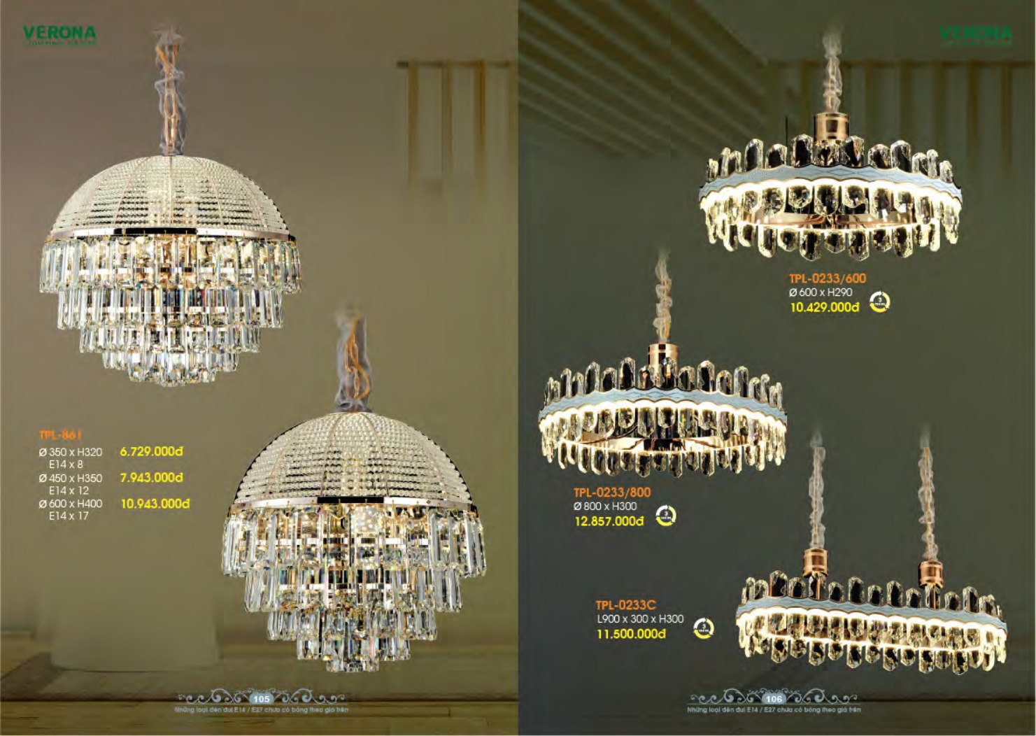 VERONA LIGHTING DECOR CATALOGUE 2023