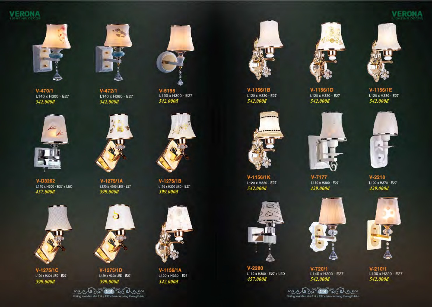 VERONA LIGHTING DECOR CATALOGUE 2023