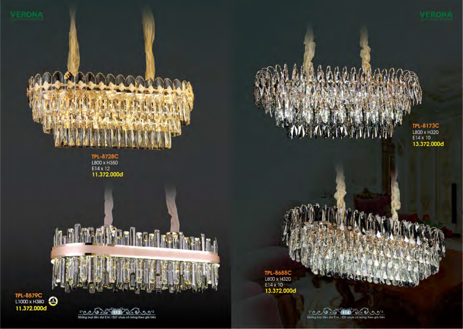 VERONA LIGHTING DECOR CATALOGUE 2023