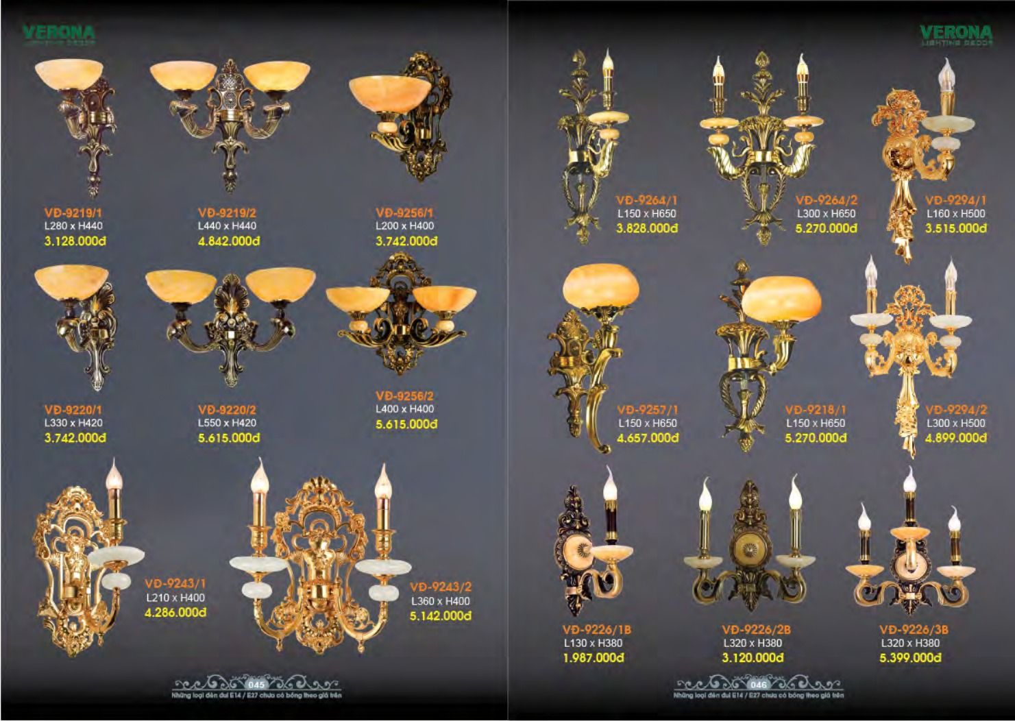 VERONA LIGHTING DECOR CATALOGUE 2023