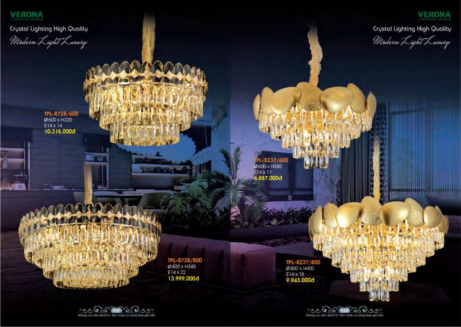 VERONA LIGHTING DECOR CATALOGUE 2023