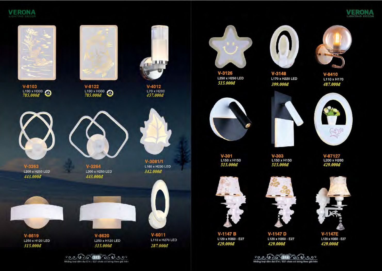 VERONA LIGHTING DECOR CATALOGUE 2023