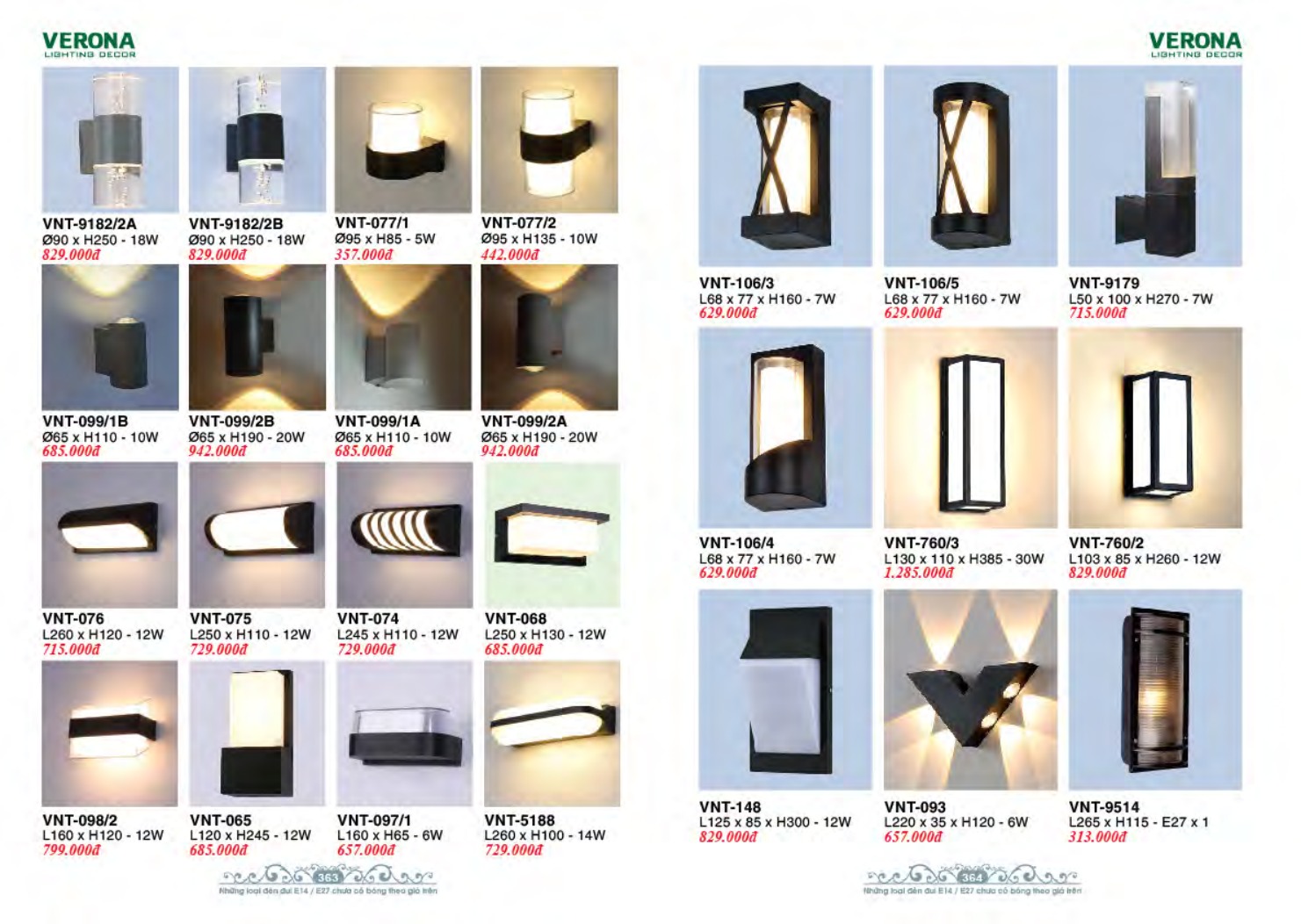 VERONA LIGHTING DECOR CATALOGUE 2023