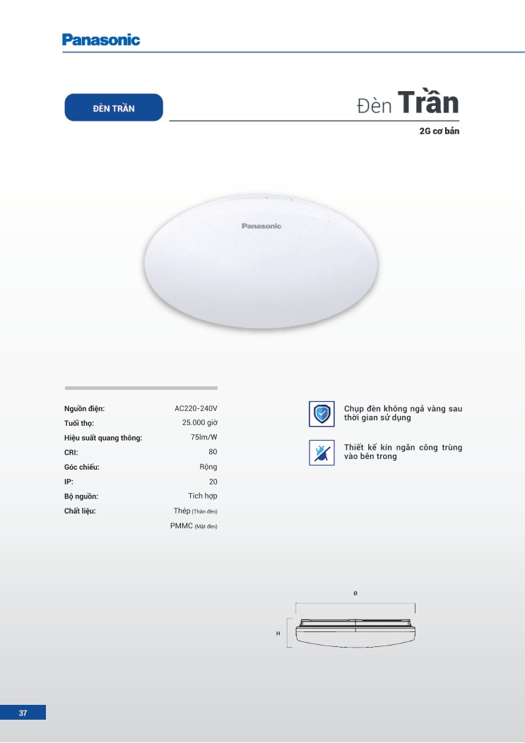 PANASONIC LIGHTING CATALOGUE 2022