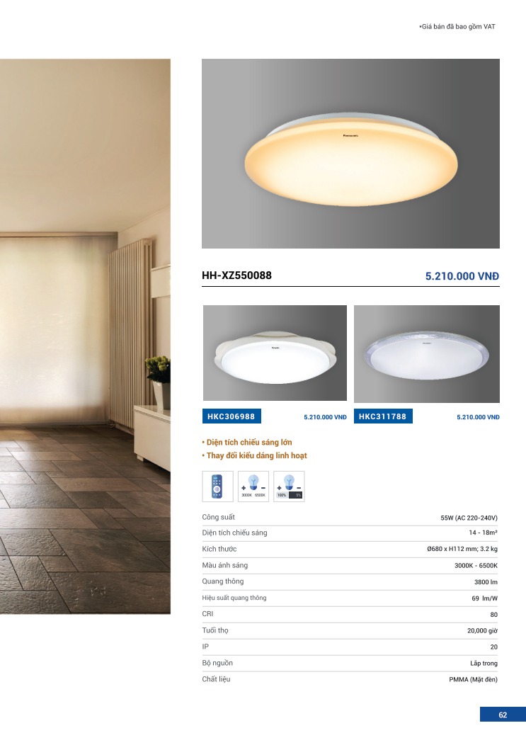 PANASONIC LIGHTING CATALOGUE 2022