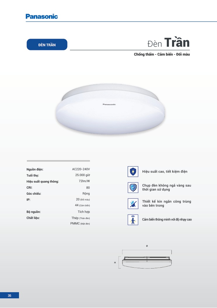 PANASONIC LIGHTING CATALOGUE 2022