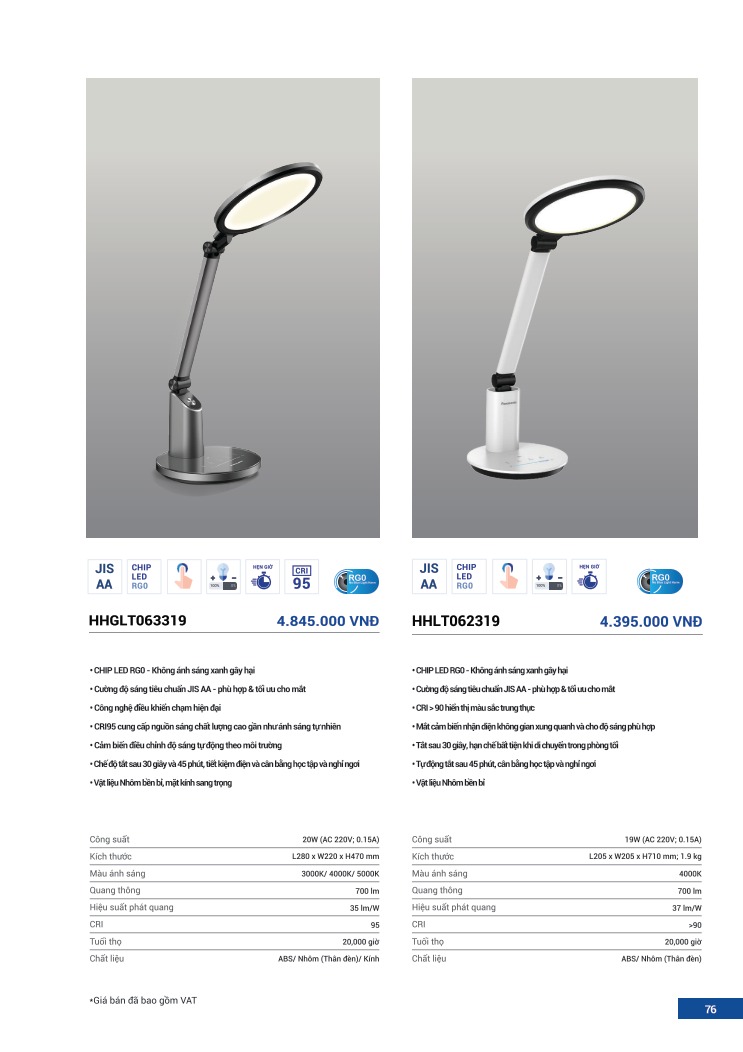 PANASONIC LIGHTING CATALOGUE 2022