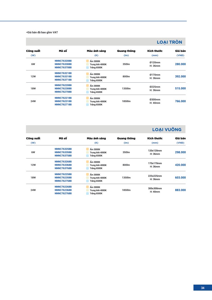 PANASONIC LIGHTING CATALOGUE 2022