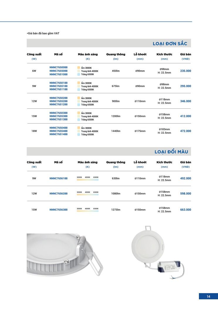 PANASONIC LIGHTING CATALOGUE 2022