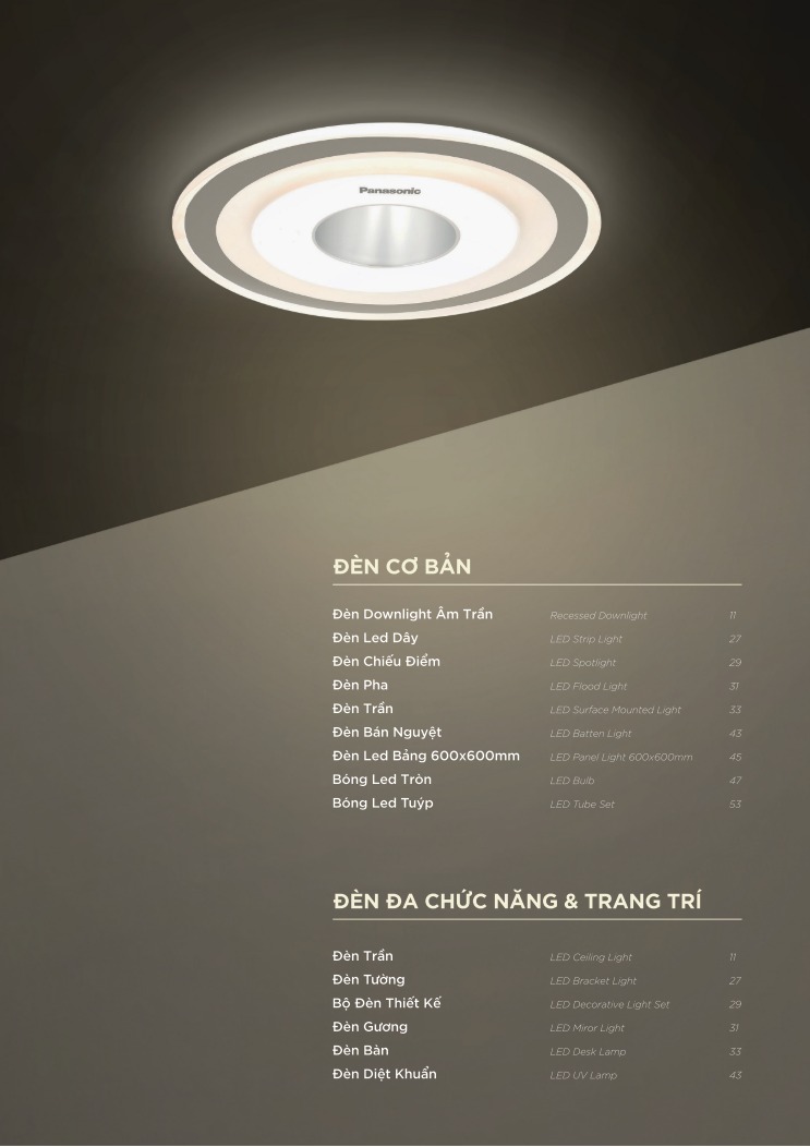 PANASONIC LIGHTING CATALOGUE 2022