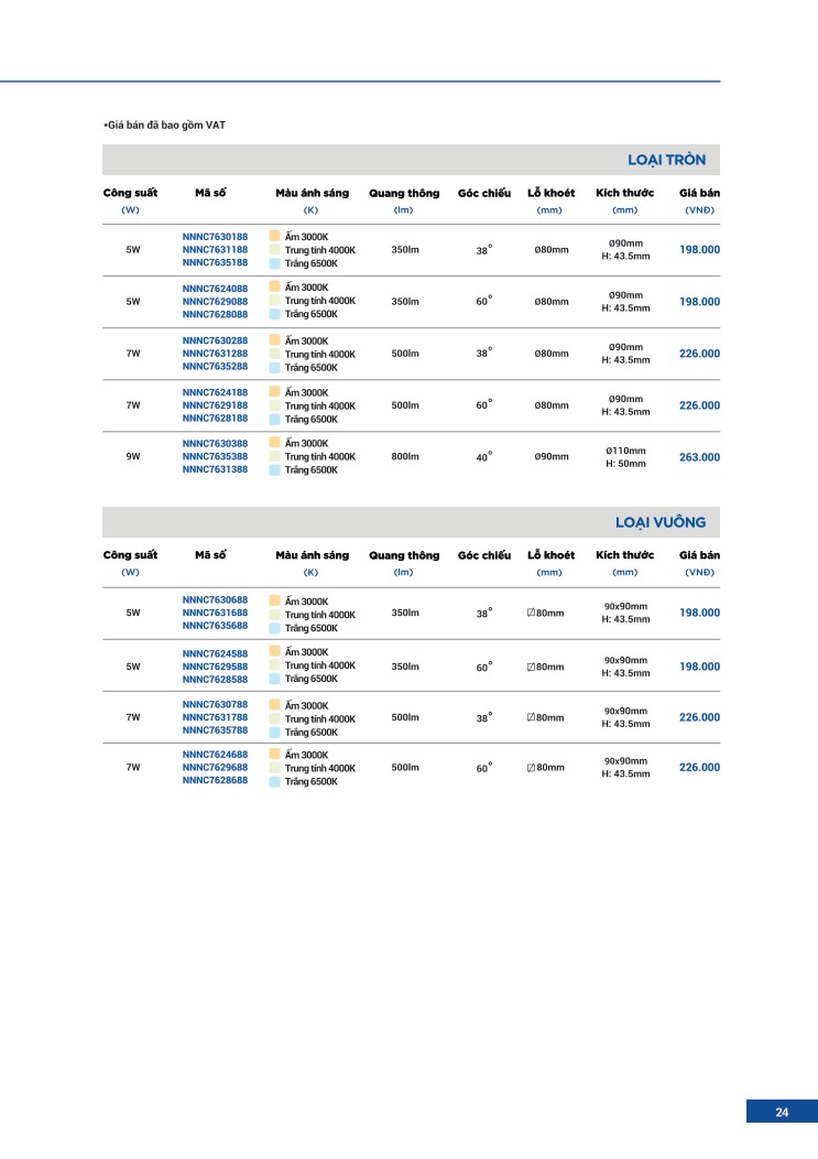 PANASONIC LIGHTING CATALOGUE 2022