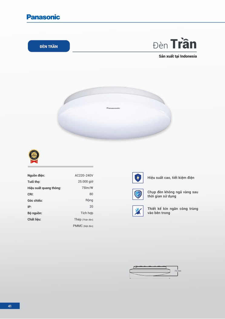 PANASONIC LIGHTING CATALOGUE 2022