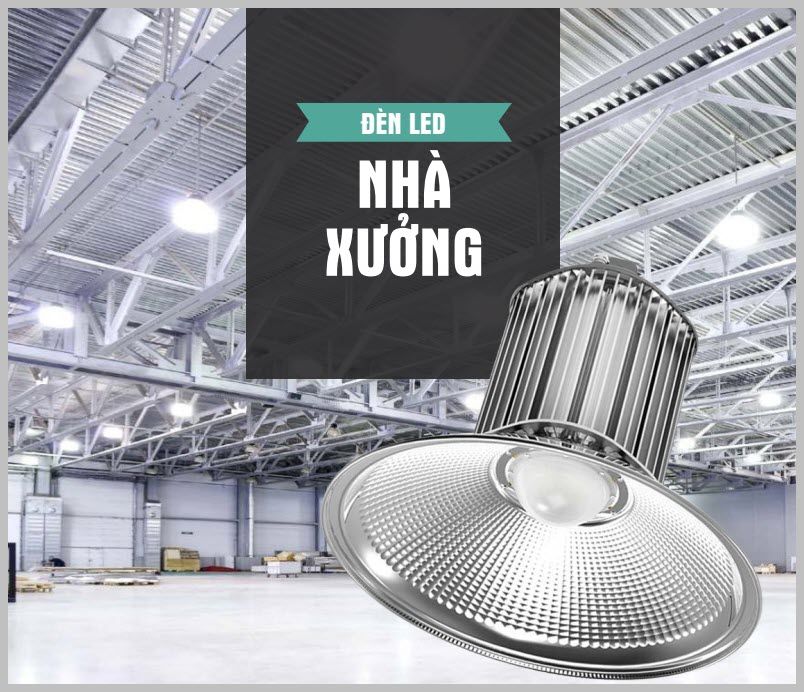 Đèn nhà xưởng 300W mẫu D (VinaLed)